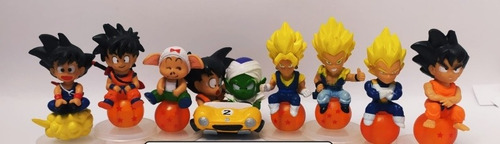 Imagen 1 de 1 de Dragón Ball Goku Vegeta Piccolo Gohan Ooloon Vegito X8