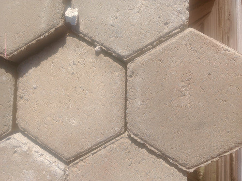 Adoquín Hormigón Hexagonal Segunda Calidad Gris