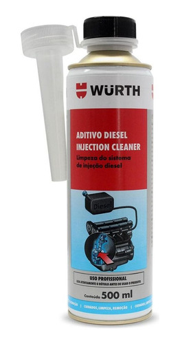 Aditivo Limpador Diesel Injection Cleaner 500ml Wurth 