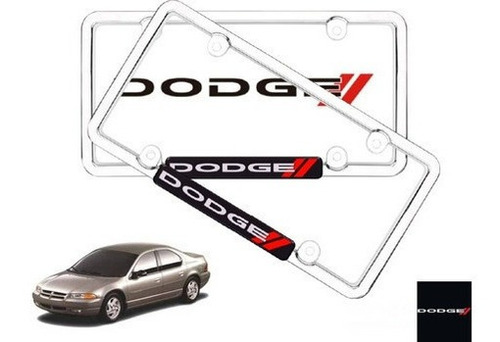 Par Porta Placas Dodge Stratus 2.4 Turbo 2000 Original