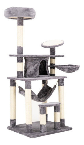 Scraper Furniture Cat House Toy Ladder Hammock 144 cm Arbo