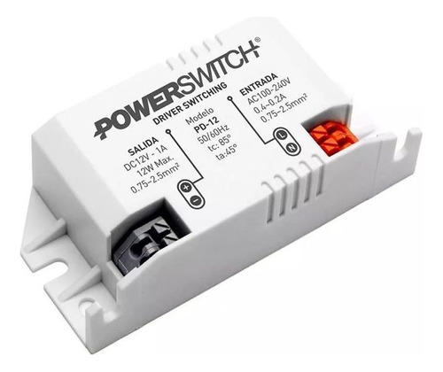 Fuente Switching 12v 1a 12w