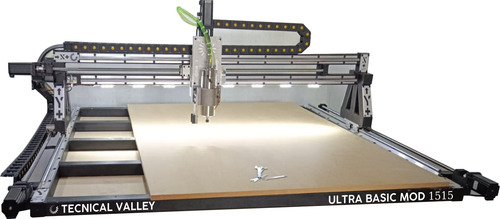 Cnc Router Mod Ultrabasic 1515 Media Hoja Madera Sobrepedido