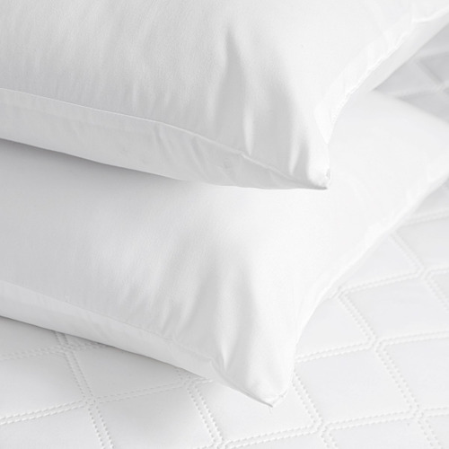 2 Pack Fundas De Almohada Impermeables Con Cierre King Size