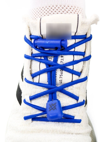 Cadarço Elástico Corrida Triathlon Hupi Laces Kit 04 Pares Cor Unico