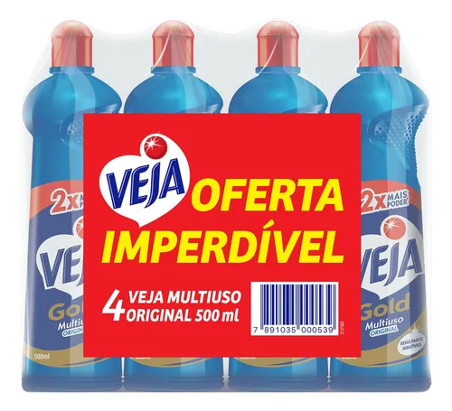 Limpador Unilever Veja Multiuso tradicional em frasco 2000ml
