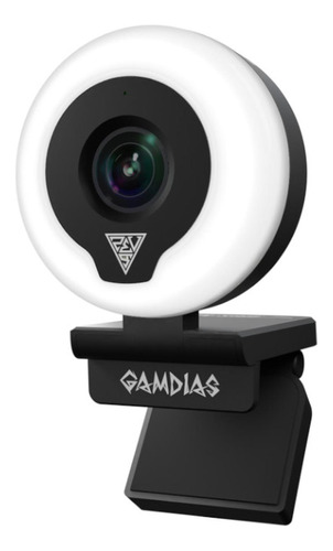 Camara Web Gamdias Iris M1 1080p Full Hd Microfono Led Usb