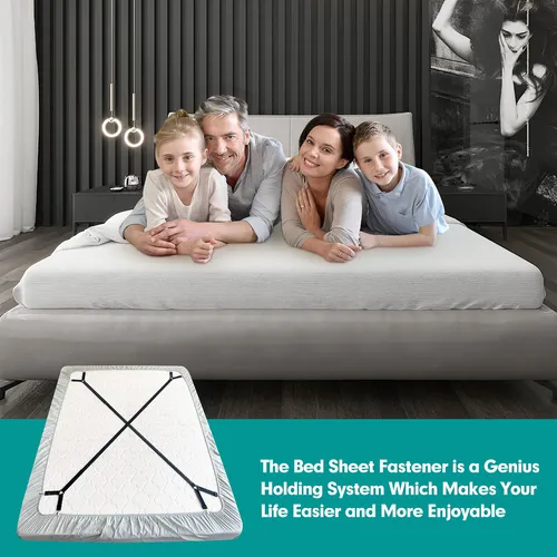 Sheet Keeper Straps Raytour Para Guardar Sábanas En Esquinas