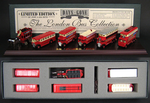 Lledo London Bus Collection, Edición Limitada.
