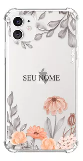 Capa Capinha Com Nome Personalizada Planta 1