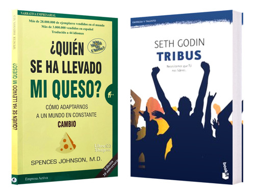 Quién Se Ha Llevado Queso + Tribus Seth Godin Pack 2 Libros