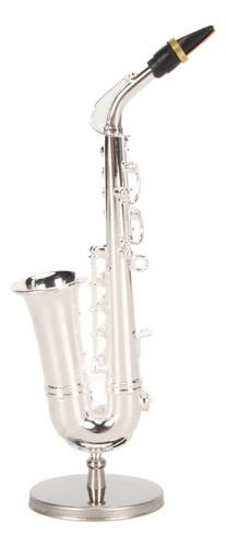 Soporte Y Funda Para Réplica De Saxofón En Miniatura Mini Mu