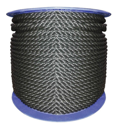 Lazo Soga Malla Sombra Uso Agricola Prot. Uv Negro 1 Kg 8 Mm