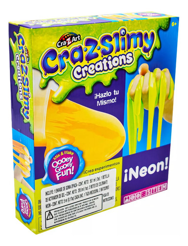 Slimy Creation Craz Z Slime Neon Mezcla