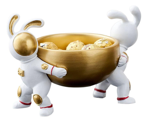 Escultura Snack Bandeja Cosmética Pastel 19cmx13cmx15cm