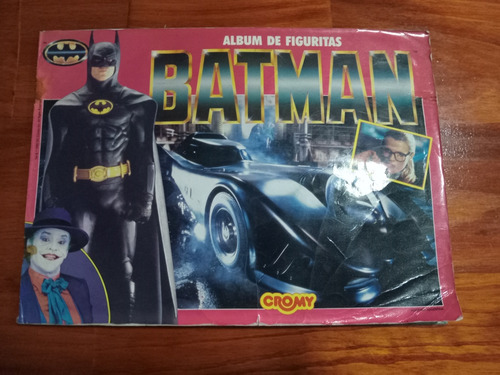 Album Batman 1989, Cromy. Tiene 96 Figuritas Pegadas. Mira!!