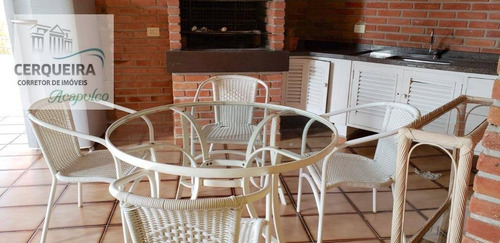 Casa Para Alugar, 380 M² Por R$ 6.000,00/mês - Acapulco - Guarujá/sp - Ca0543