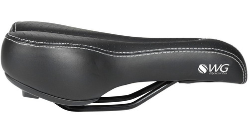 Imagem 4 de 6 de Selim Banco Vazado Mtb Bike Wg Macio Confortável