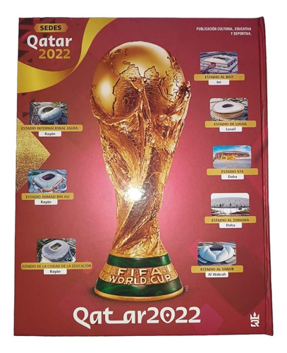 Imagen 3 de 3 de Album Qatar 3 Reyes Tapa Dura+caja