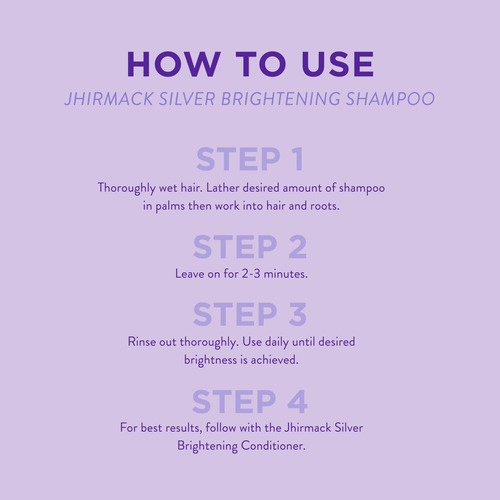 Conjunto De Shampoo E Condicionador Jhirmack Silver Brighten