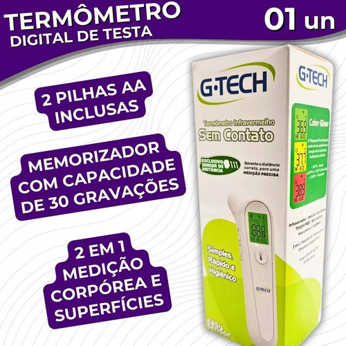 Termômetro Infravermelho Sem Contato Easy Sensor G-tech