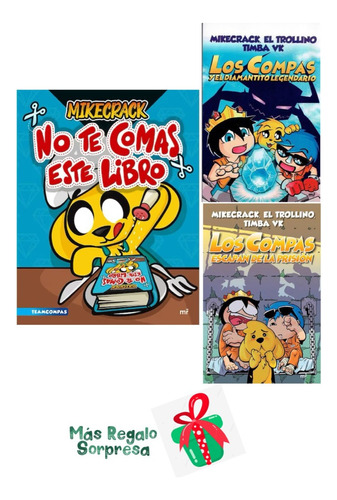 No Te Comas Este Libro + Compas 1 + Los Compas 2 + Regalo