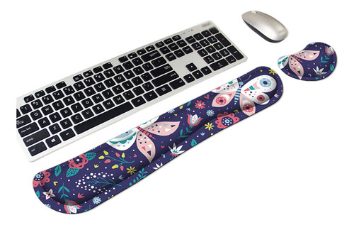 Raton Reposamuñeca Memoria Espuma Ergonomia Teclado Apoyo E