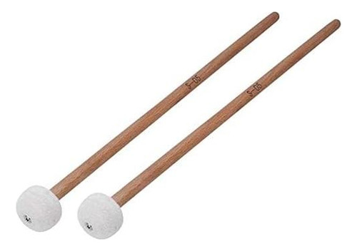 2 Piezas Mallets De Fieltro Para Tambor Snare Kooing