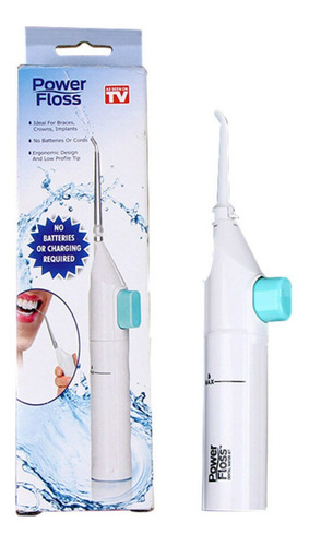 Fio Dental Automatico Irrigador Oral Jato De Agua Portatil