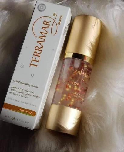 Suero Facial Adn Marino Células Madre Terramar 80 Ml Tipo De Todo Tipo De Piel