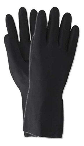 Guantes De Neopreno, Tamaño Grande, Color Negro (una Docena)