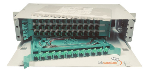 Pachera Odf Rack Fibra Optica Conectorizada Sc/apc 96 Puerto