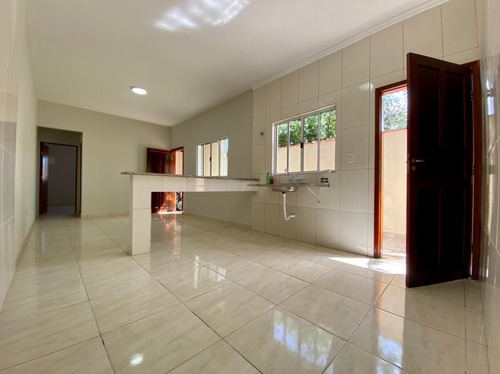 Imagem 13 de 14 de Casa Em Mongagua No Bal. Florida Mirim Com Churrasqueira