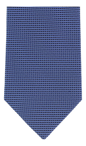 Corbata Brera Microdiseño De Seda Scappino Color Azul medio