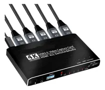Comprar 4 Port 4k Video Capture Card Usb 3.0 -compatible Grabber