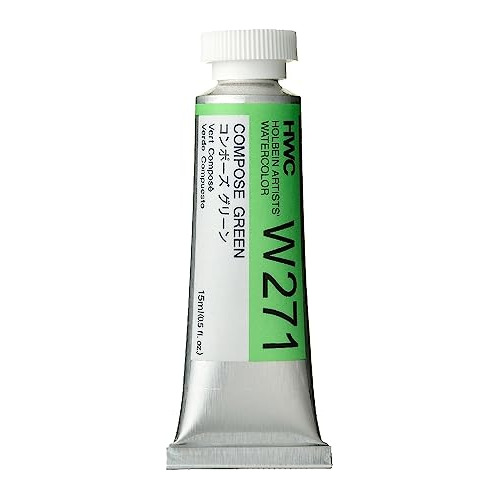 Tubo De Acuarela Artistas De 15 Ml (verde Componer) W27...