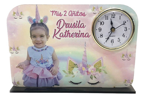 10 Souvenir Reloj Personalizado Cumpleaños Infantil Original