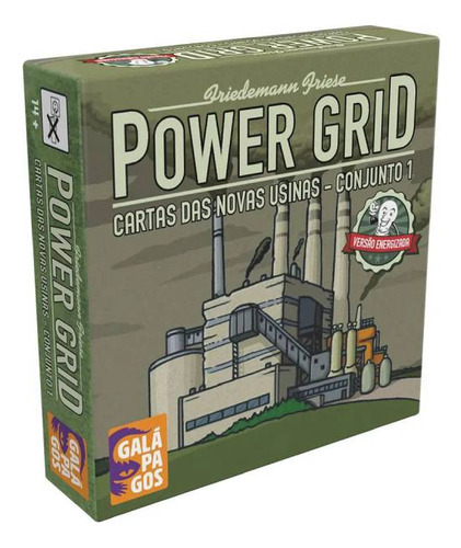 Power Grid Versão Energizada New Power Plants Set 1