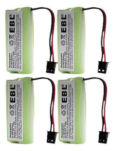 4 X 900mah Batería 2.4v Hogar Para Uniden Bt-1021 1025 Bt Bt
