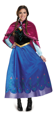Disfraz De Cosplay De Anna From Frozen Para Mujer