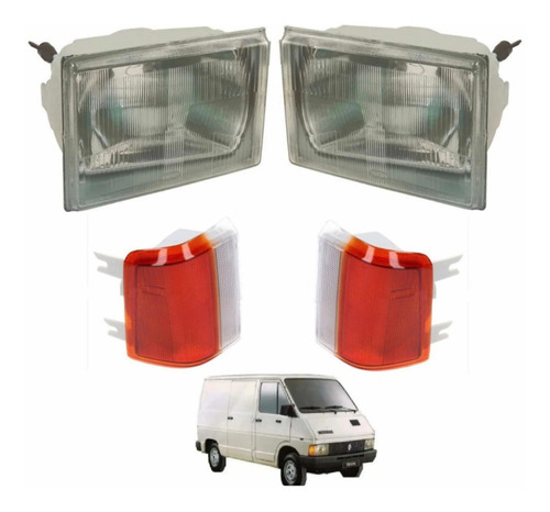 Combo X4 Optica Y Giros Renault Trafic 86 87 88 89 90 91 92