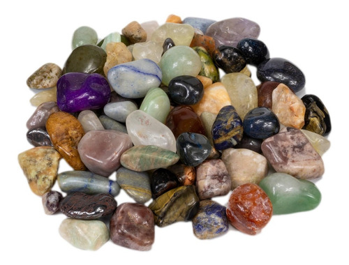 Pedra Rolada Sortida Mista Natural 1kg