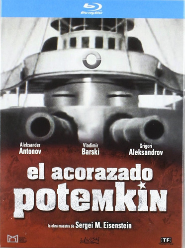 Blu-ray El Acorazado Potemkin / Sergei Eisenstein / Region B