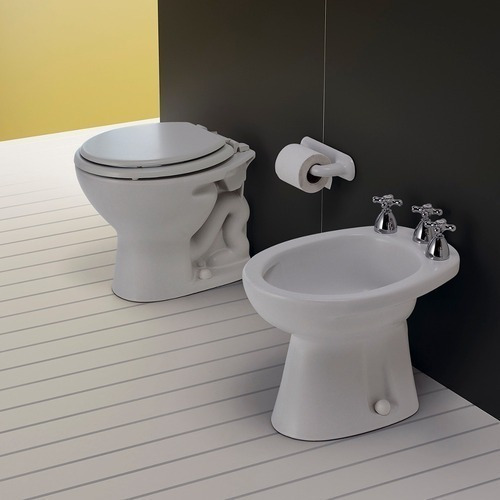 Imagen 2 de 10 de Juego Sanitario Griferías Ferrum Mueble Espejo Vatory Baño