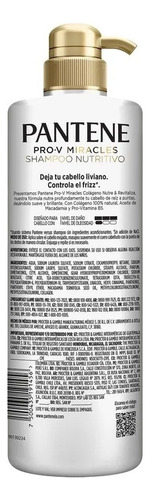 Shampoo Pantene Pro-v Colágeno Nutre & Revitaliza 510 Ml
