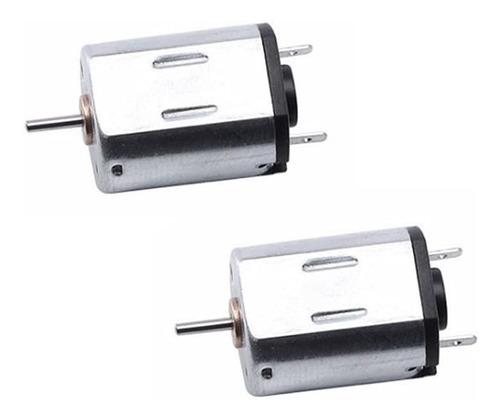 Acxico 2 Pieza Mini N20 Dc 6v-12v Micro Velocidad Motor Eje