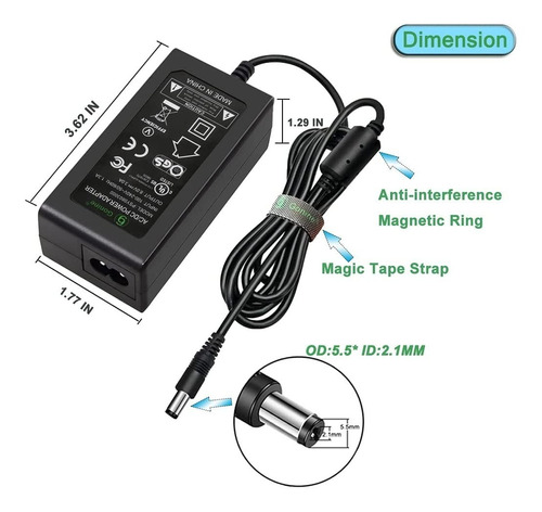  Adaptador Alimentación Dc Lp-e6 Lp-e6 Canon Eos R R5 R6 Etc