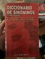 Comprar Diccionario De Sinónimos Y Antónimos Larousse Vintage Nación