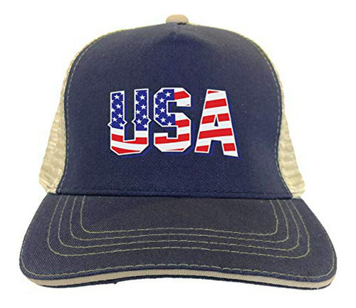 Sombreros - Usa Retro - United States Of America Twill Soft 