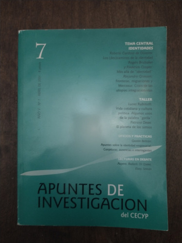 Apuntes De Investigacion Del Cecyp